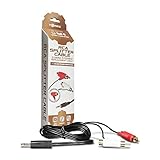 Tomee 3.5mm RCA Stereo Splitter Cable for Headset/Audio Devices