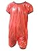 Haian Unisex Transparent Super Soft PVC Adult Baby Rompers (Red, XX-Large)
