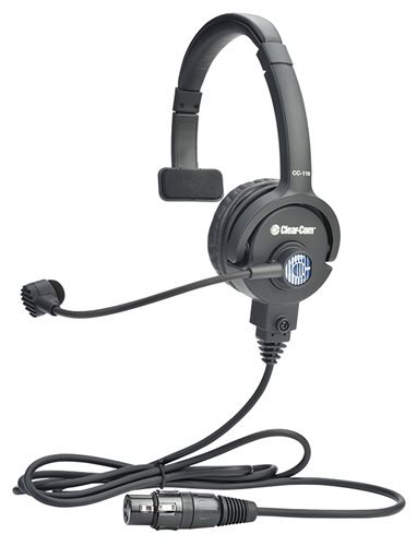 Clear-Com CC-110-X4 | Single On Ear 4 Pin Female XLR Cardioid Headset