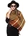 Warm Tartan Scarf Blanket for Women Lady Oversized Plaid Pashmina Soft Wrap Shawl