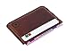 Minimalist Genuine Leather Card Holder Slim Front Pocket Wallet By Aaron Leather Goods