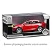 Diecast Model Cars Toy Cars Alloy Pull Back Toy Car with Sound and Light Toy Kids Toys 1/32 Scale (Red)