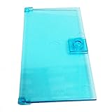 Lego Parts: Door 1 x 4 x 6 with Stud Handle (Transparent Light Blue)