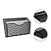 Denozer Mesh Wall File Holder Mount Hanging Organizer Magzine Rack 3 Pack Single Pocket,Black