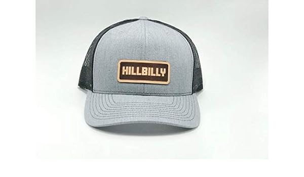 leather hillbilly hat