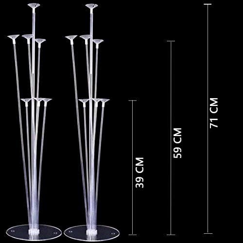 PILIN 28" Height Table Balloon Stand Kit for Birthday Party Decorations and Wedding Decorations - Image 4