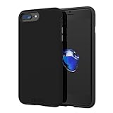 iPhone 8 Plus Case, iPhone 7 Plus Case, Crave Dual Guard Protection Series Case for Apple iPhone 8/7 Plus (5.5 Inch) - Black