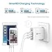 iClever USB Wall Charger, 40W 4-Port Charging Station, Multi-Port Travel Charger for iPhone 11 Pro/Xs/Xs Max/Xr/X/8/7/6/Plus, iPad Pro/Air/Min 4/3, Galaxy/Note/Edge, LG, Nexus, HTC, and More