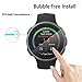MWOOT Pack of 4 Screen Protector Glass Tempered Compatible with Polar Vantage V Premium GPS HRM Sports Watch, 9H Hardness Scratch Resistant Protecive Film for Smartwatch Screen Protection