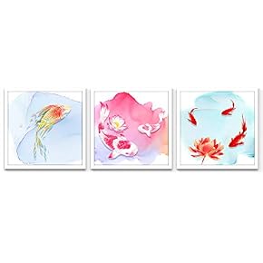 Wall26-3 Panel Canvas Wall Art- Chinese Style -Giclee...