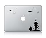 Rey And BB-8 (v2) Star Wars Laptop Macbook Vinyl Sticker Decal