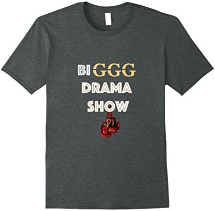 Mens GGG Golovkin's "Big Drama Show" Boxing TShirt 2XL Dark Heather