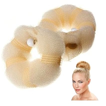 Amazon Com Hot Buns Blonde As Seen On Tv Hair Bun Maker Donut For