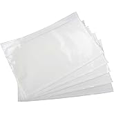7.5'' x 5.5'' Packing List Pouches, Shipping Label Envelopes Clear Adhesive Top Loading Packing List - 50 Pack