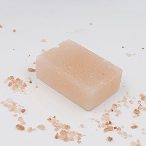 HijiNa Natural Himalayan Salt Bar, 3.5x2.25x1.25", 2 of set,Kills Bacteria,Exfoliant