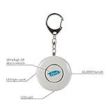 Emergency Personal Alarm 130 db - Self Defense Alarm Keychain - Security Siren for Women, Men, Kids - Wireless Security - Includes Batteries, Hidden Buttons, LED Light, Easy to use