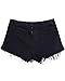 Metee Dresses Womens High Waist Ripped Hole Denim Shorts Jeans