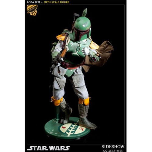 Boba Fett Star Wars Scum and Villainy Sideshow Collectible Exclusive Figure