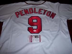 Terry Pendleton Autographed Jersey - Braves 1991 Nl Mvp allstar Jsa coa