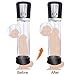 Electric Penis Pump Enlargement Vacuum Pump with 4 Extra Penis Rings Rechargeable Male Enhancement to Increase Size and Strength