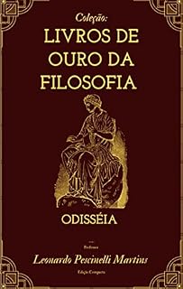 Livro Coleção: Livros De Ouro Da Filosofia - A Odisséia de Homero : Este livro apresenta de forma simples e sistematizada os cantos dos poemas que compõe a Odisséia, perfeito para pesquisas e trabalhos
