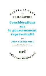 Considérations sur le gouvernement représentatif