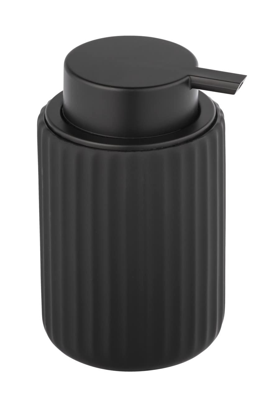 WENKO Belluno Soap Dispenser Ceramic Black