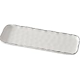 Portofino Plata, Long Rectangular Tray, 14.5" x 5" x 1"