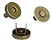 Mini Skater 24 Sets Magnetic Button Clasp Snaps - Purses, Bags, Clothes - No Tools Required - Choose Small or Large Magnetic Button Size: 14mm (Bronze)
