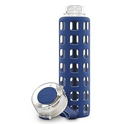 Ello Syndicate 20oz Reusable Glass Water Bottle