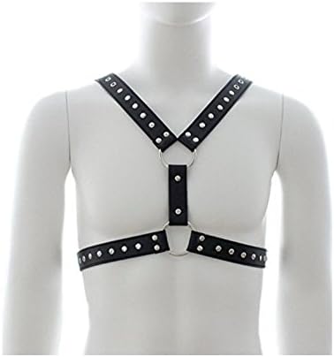 Platinum4Play Black Leather Slave Body Harness