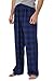 CYZ Men's 100% Cotton Super Soft Flannel Plaid Pajama Pants (L, F17005)