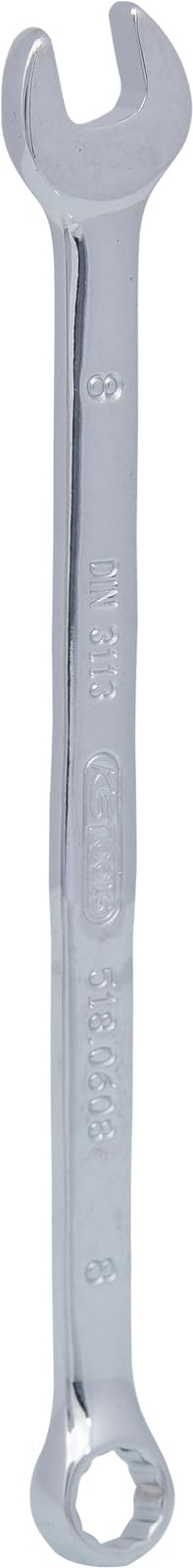 KS Tools 518.0608 CHROME + ring spanner, abgew Inket 8 mm