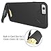 Taken iPhone 6 Case, [Card Slot] [Kickstand] Dual Layer Hybrid Shockproof Case Cover for Apple iPhone 6/6S 4.7 inch(Black)