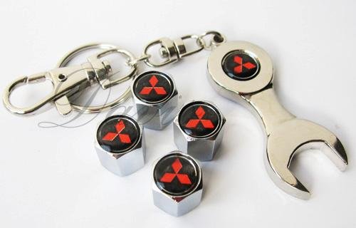 Tire valve caps for mitsubishi