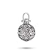 Sromay 5Pcs Antique Silver Diffuser Locket Aromatherapy Essential Oil Pendant Cage Locket with Lava Beads