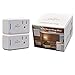 Jinvoo Matter Smart Plug Mini Outlet with Timing Function,Remote Control Your Devices,Occupies Only One Socket,Works with HomeKit Philips HUE SmartThings hub and Alexa Google Assistant 2 Pack