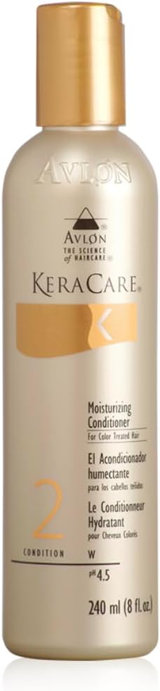 KeraCare Moisturizing Conditioner for Colour Treated Hair - Minimizes Fading 8oz