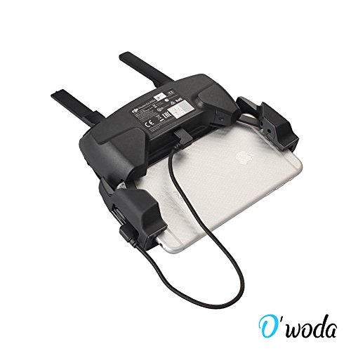 O'woda Micro USB to Lightning Data Cable 11.4inch Nylon Braided Reverse Micro USB Connector for DJI Mavic Pro / Spark to iPhone iPad (Black) - Thumbnail 4