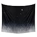 Messagee Moon Tapestry Wall Hanging Indian Wall Art Black and White
