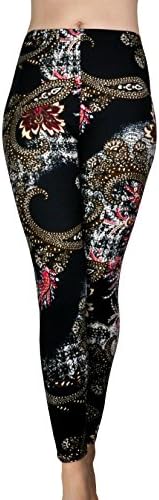 Super Soft Printed Fashion Leggings - Slim Elastic Waistband - Colorful Fun Prints