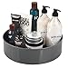 mDesign Plastic Spinning Lazy Susan Turntable Storage Tray - Rotating Organizer for Bathroom Vanity Counter Tops, Dressing Tables, Makeup Stations, Dressers - 11.5