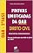 Livro PROVAS UNIFICADAS DA OAB - 2ª FASE: DIREITO CIVIL