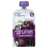 Plum Organics Stage 1 Just Fruit - Prunes - 3.5 oz - 6 pk