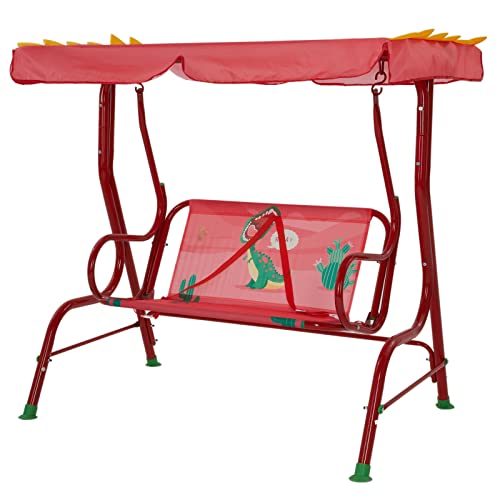 Bluu Porch Swing with Stand, Kids Porch Swing Chair Patio Glider for