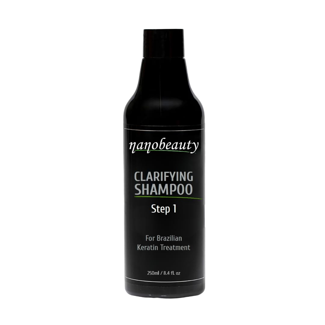 Brazilian Keratin Treatment Clarifying, Deep Cleansing Shampoo, Step 1, Nanobeauty Diamond Shine (250ML)