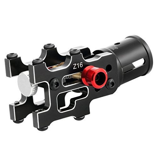 QWinOut 16mm/22mm CNC Aluminum Folding Arm Bracket Tube Joint for Dia 16mm/22mm DIY RC Quadcopter Hexacopter Multirotor Drone (16mm-Conventional Version, 1 pcs)