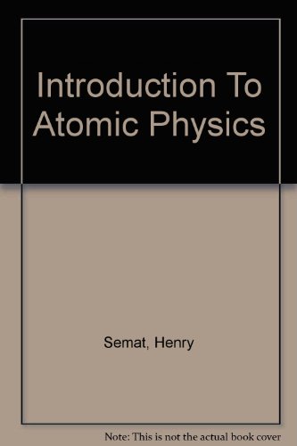 Introduction to atomic physics,