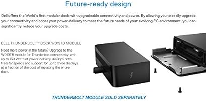 Dell Wd19 130w Docking Station With 90w Power Delivery Usb C Hdmi Dual Displayport Black Amazon Sg Electronics