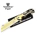 Snake Eye Tactical Heavy Duty Folding Pocket Knife Outdoors Camping Hunting Fishing. (Gold)